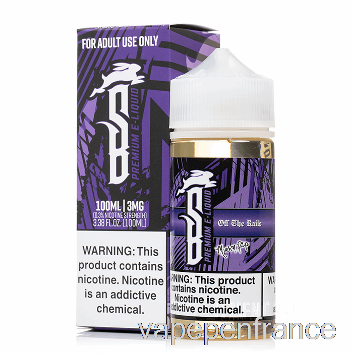 Hors Des Rails - Lapin Suicide - Stylo Vape 100 Ml 6 Mg